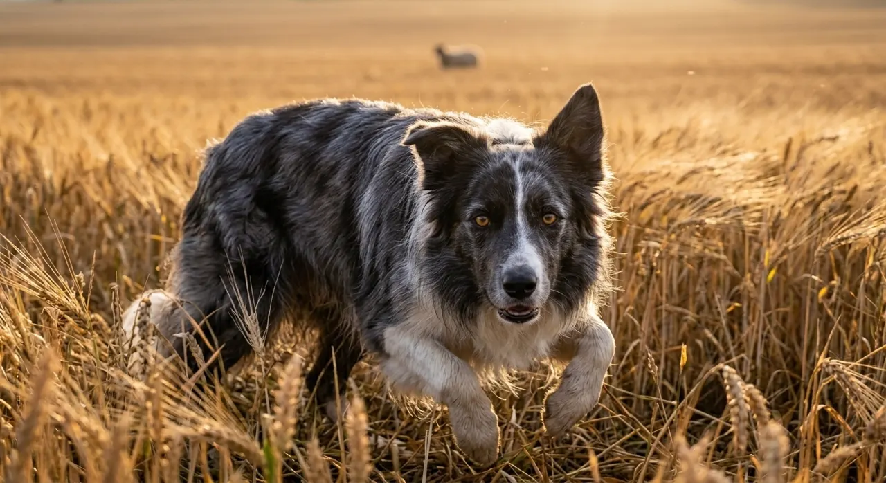 Border Collie à l'adoption
