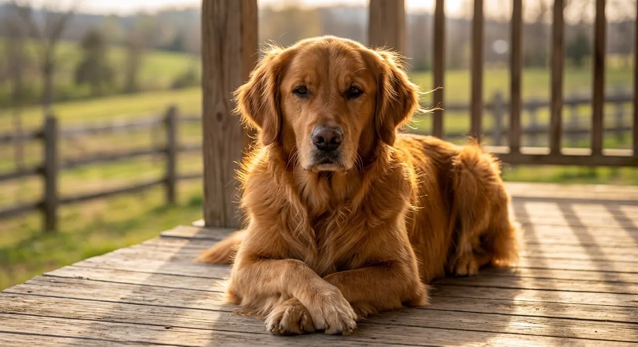 Golden Retriever à l'adoption